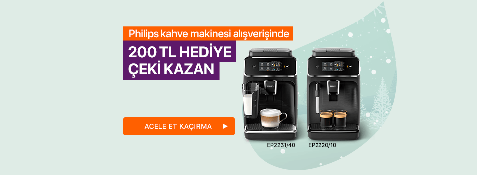 PHİLİPS'DEN 200 TL HEDİYE ÇEKİ
